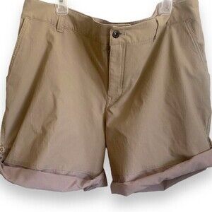 North Face Wandur Khaki Hiking Shorts 12 Gorpcore Camping Outerwear